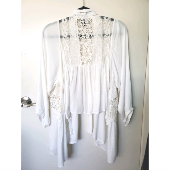 Anthropologie Crochet Lace Cardigan - Picture 4 of 12